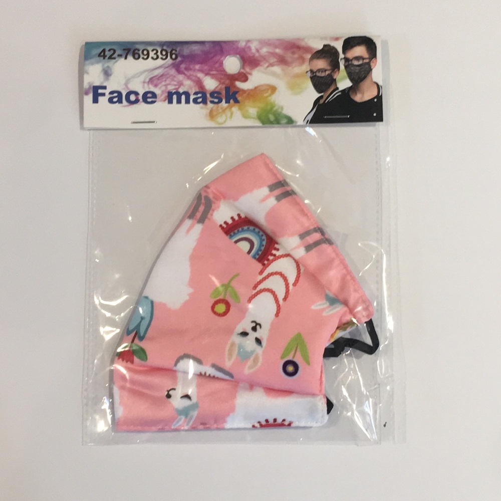 Llama Face mask good cloth